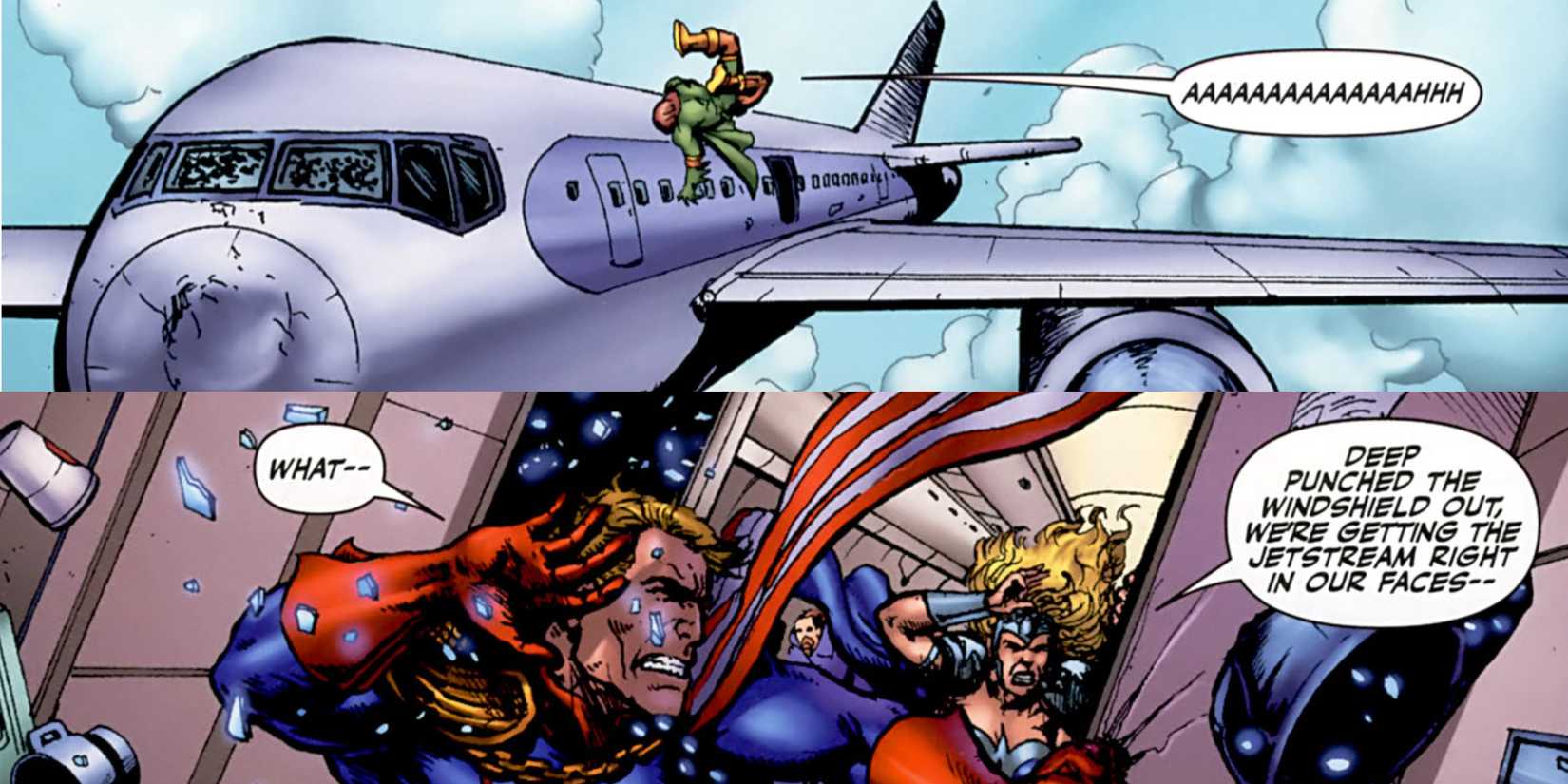 Different Face Rashes How Different is The Deep in The Boys Comic?