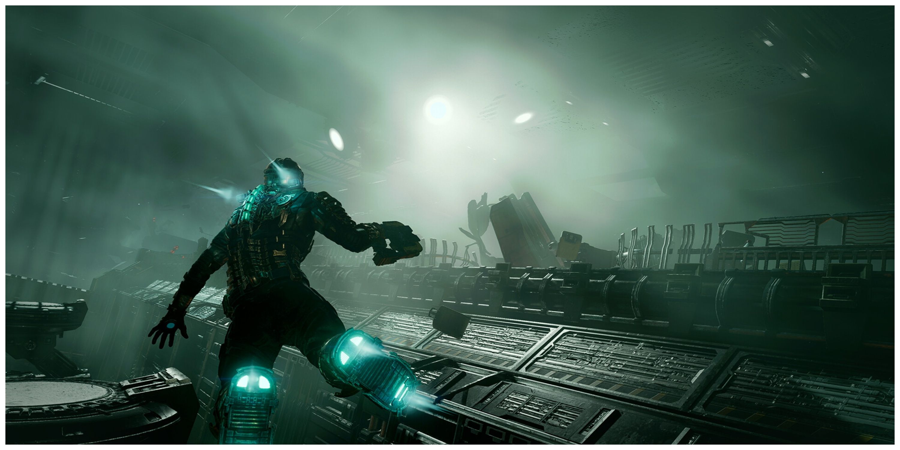 Dead Space (2023) - Floating Through A Zero-G Environment