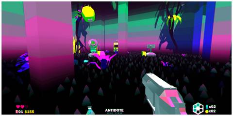 Heavy Bullets - Steam Screenshot (Aiming The Revolver)