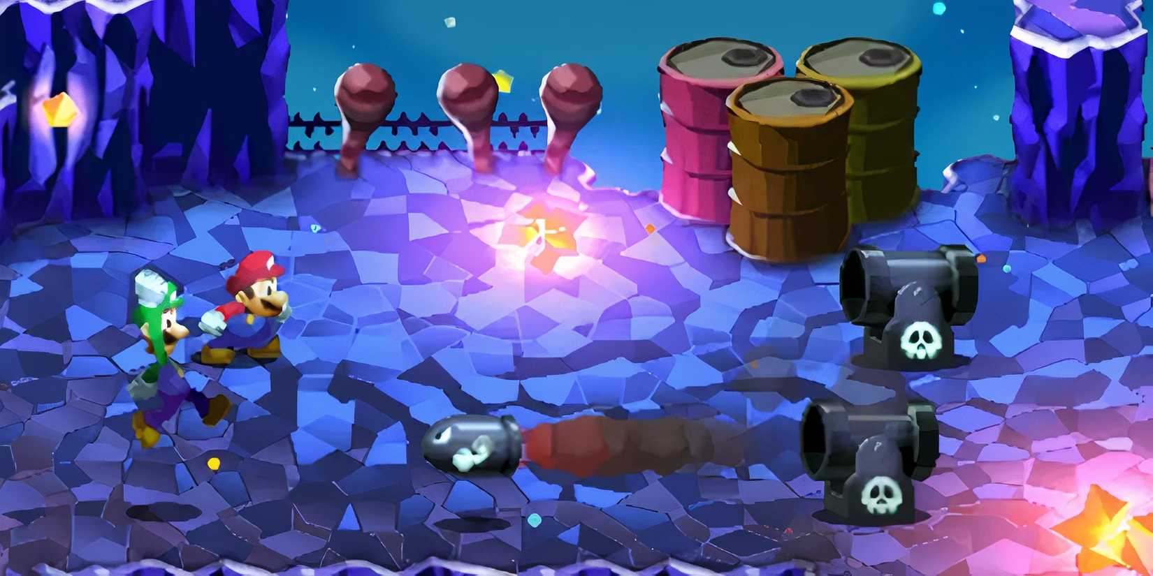 Battle gameplay from Mario & Luigi: Superstar Saga remake