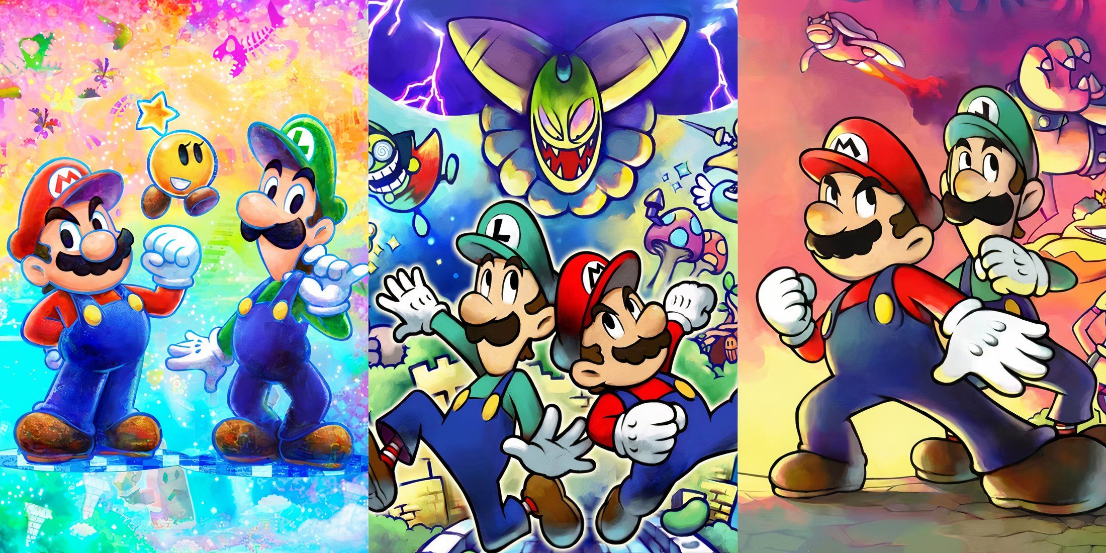 Promo art for Mario & Luigi games for best Mario & Luigi games ranked feature image
