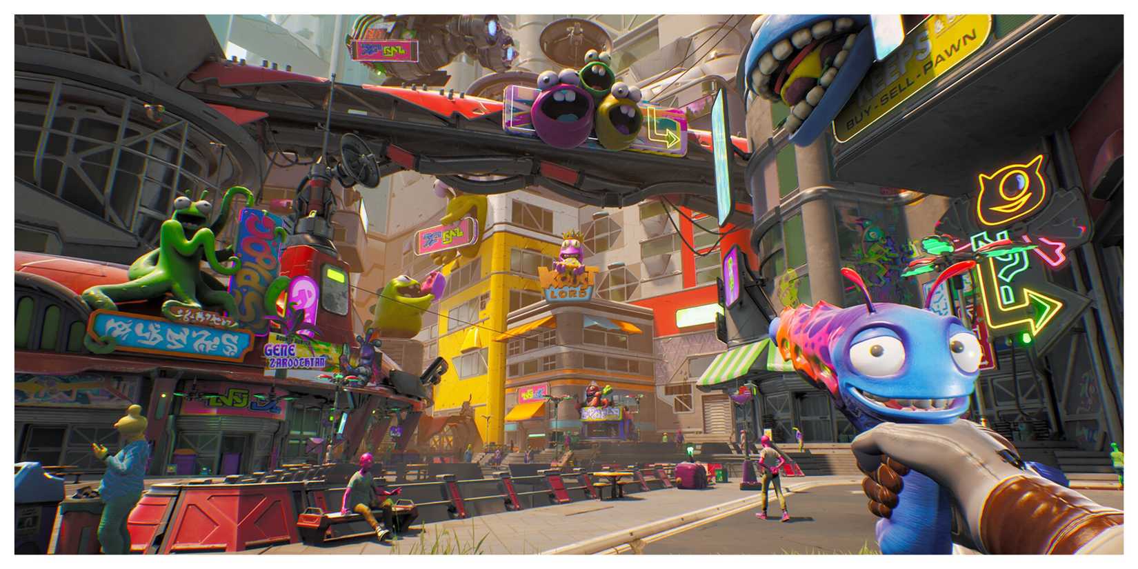 High On Life - Steam Screenshot (Exploring A City)