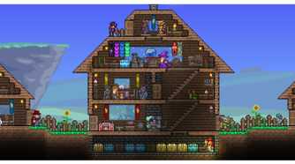 Terraria - Steam Screenshot (A Player's Town)