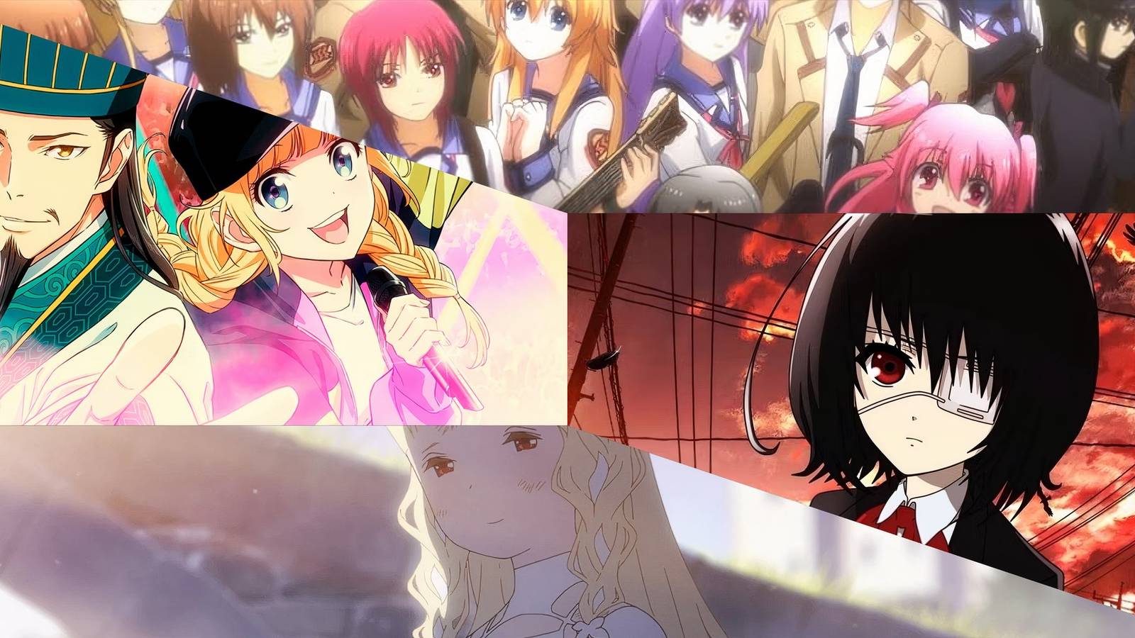 Angel Beats, Ya Boy Kongming, Another, Maquia