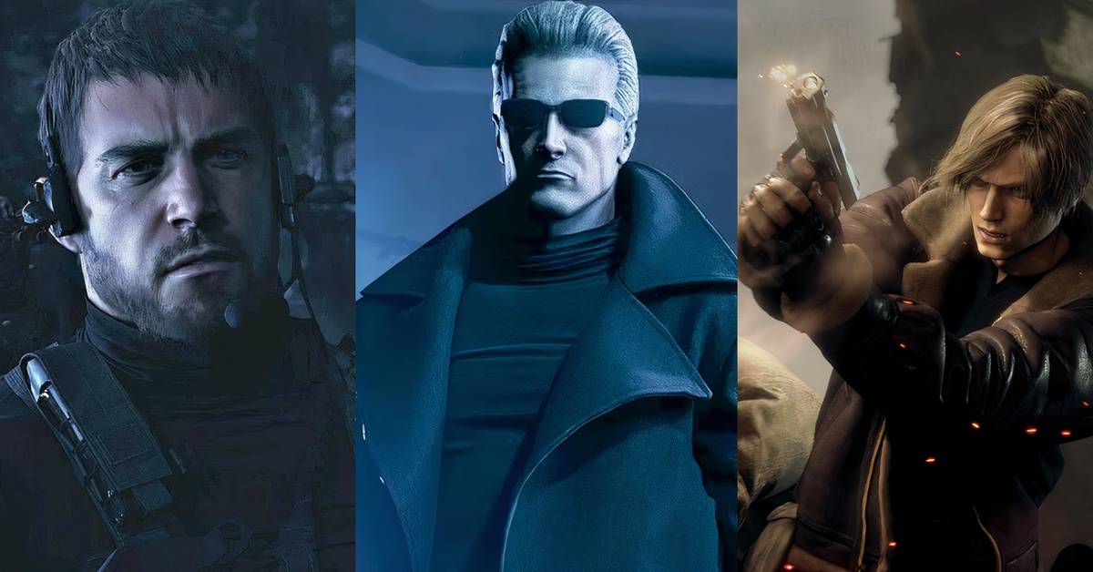 Best Male Characters In Resident Evil