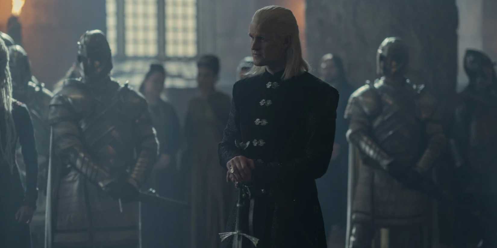 Matt Smith as Daemon Targaryen in House of the Dragon