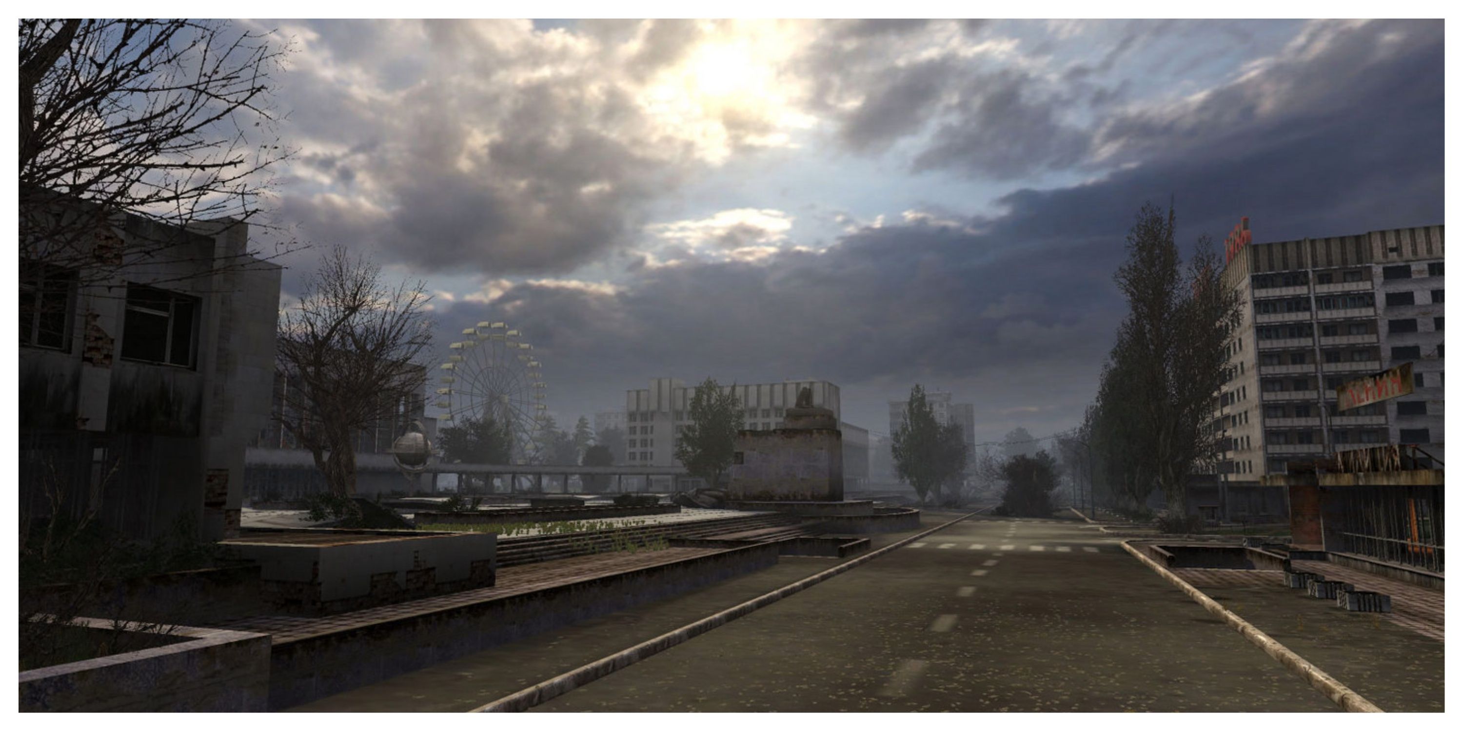 STALKER: Shadow Of Chernobyl - Steam Screenshot (An Empty Street)