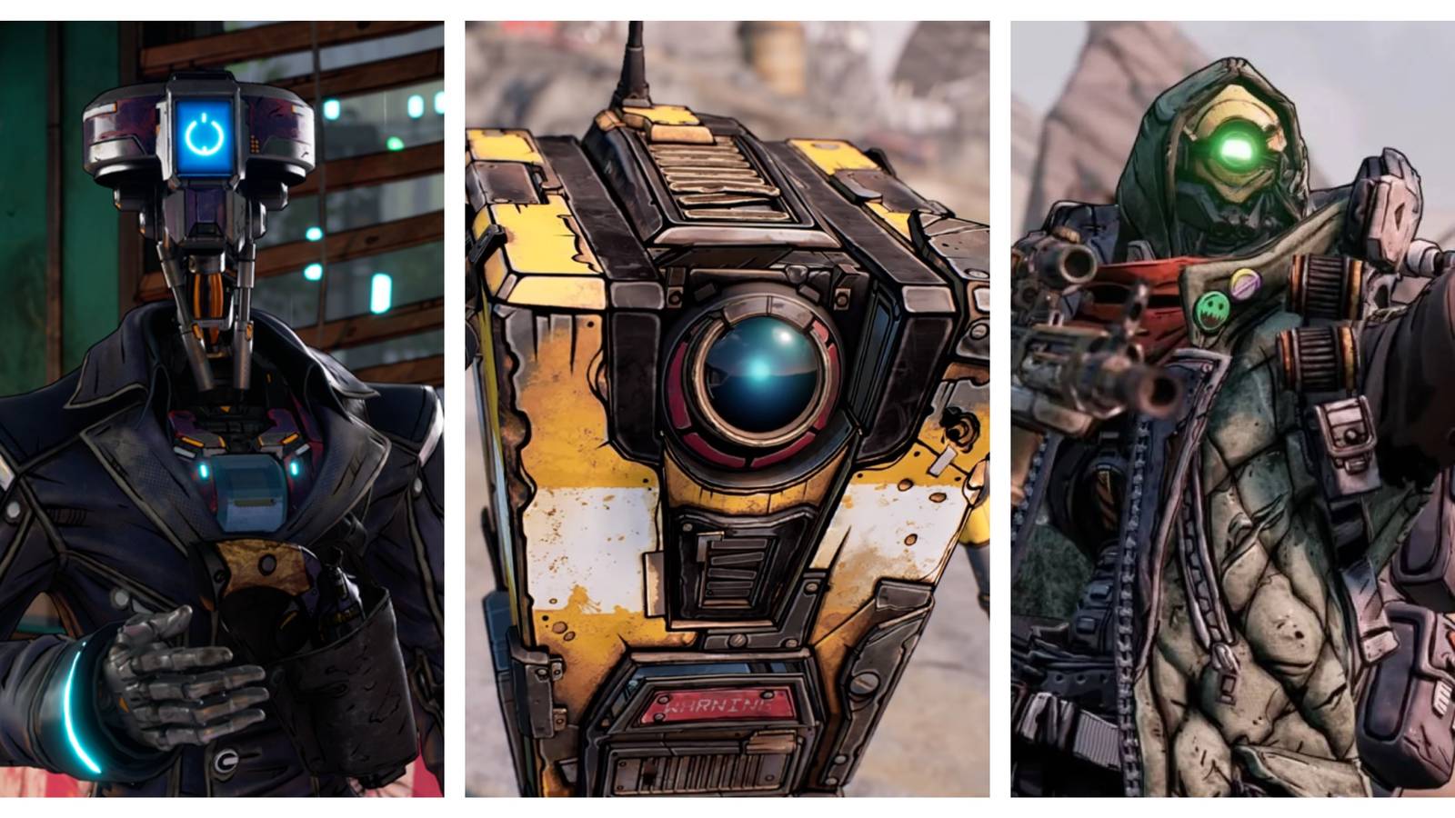 lou13, claptrap, fl4k