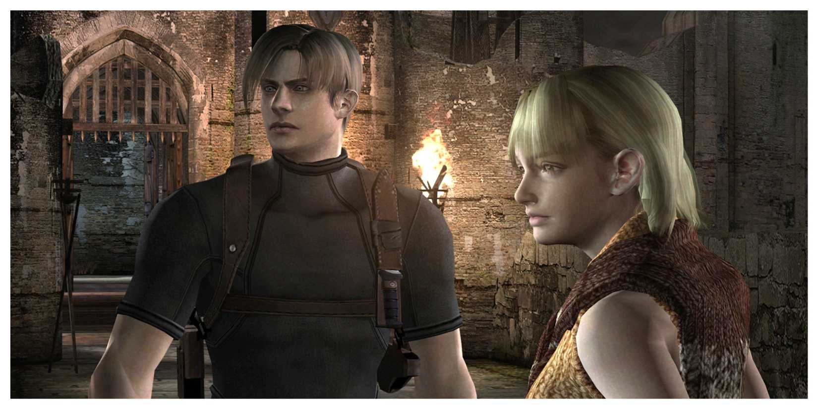 Resident Evil 4 (2005) - Steam Screenshot (Leon & Ashley)