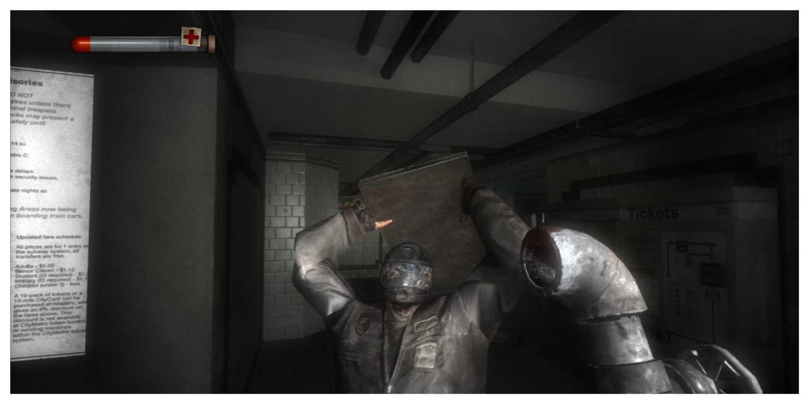 Condemned: Criminal Origins - Steam Screenshot (Being Attacked By An Enemy)