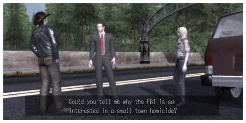 Deadly Premonition - Steam Screenshot (Dialogue)