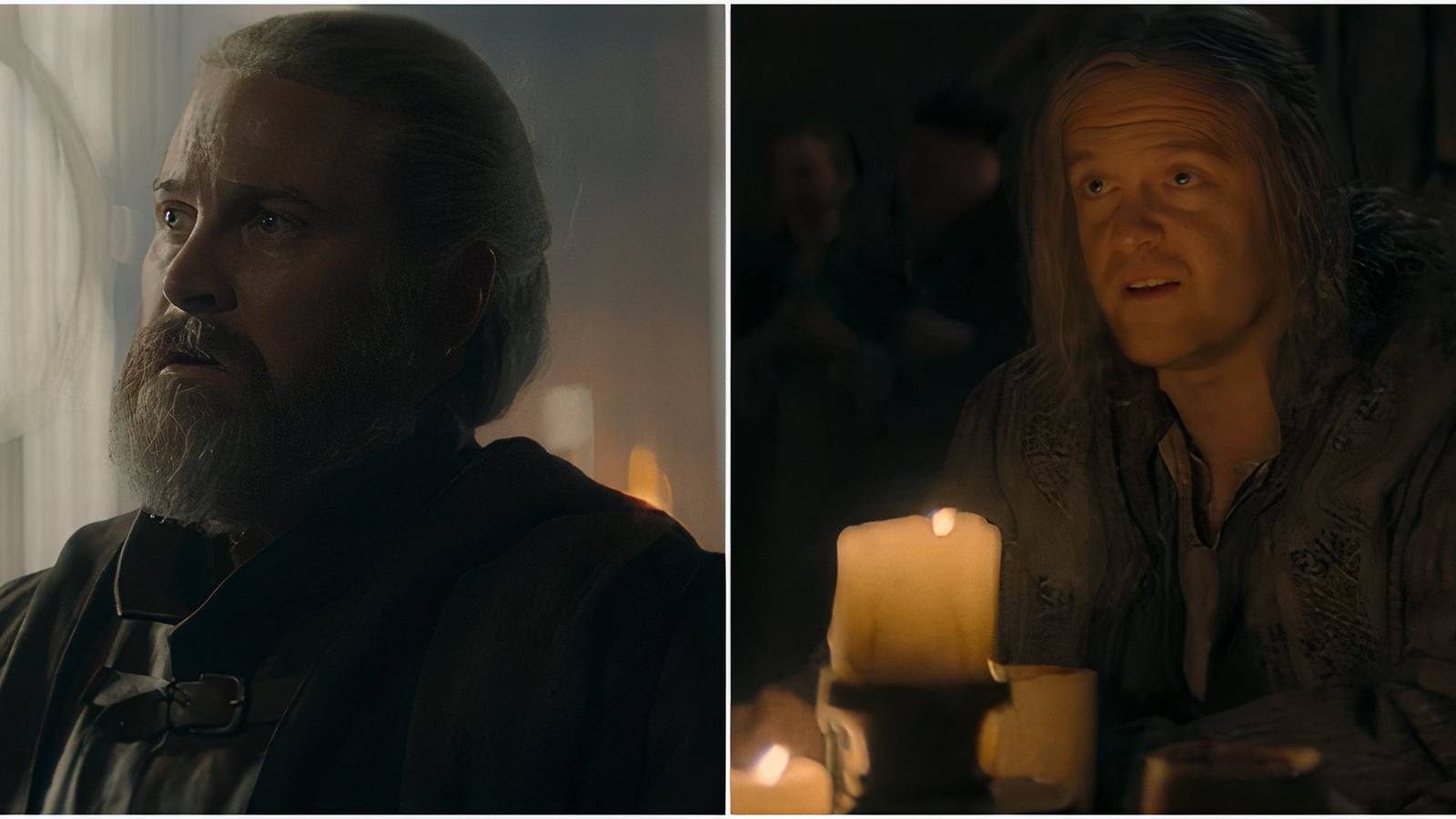 Split image of Hugh and Ulf in House of the Dragon.