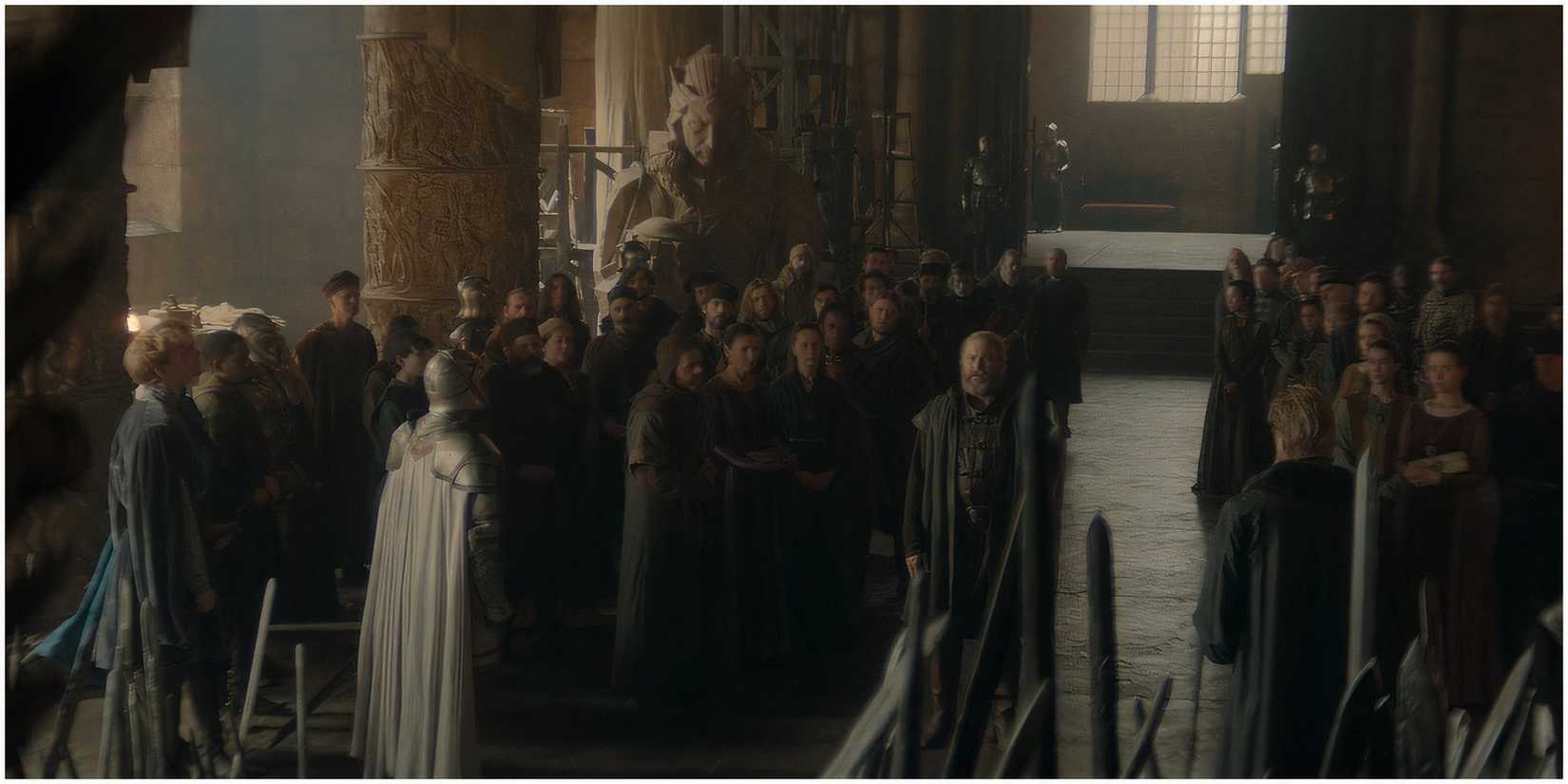 Hugh at Aegon's Court House of the Dragon.