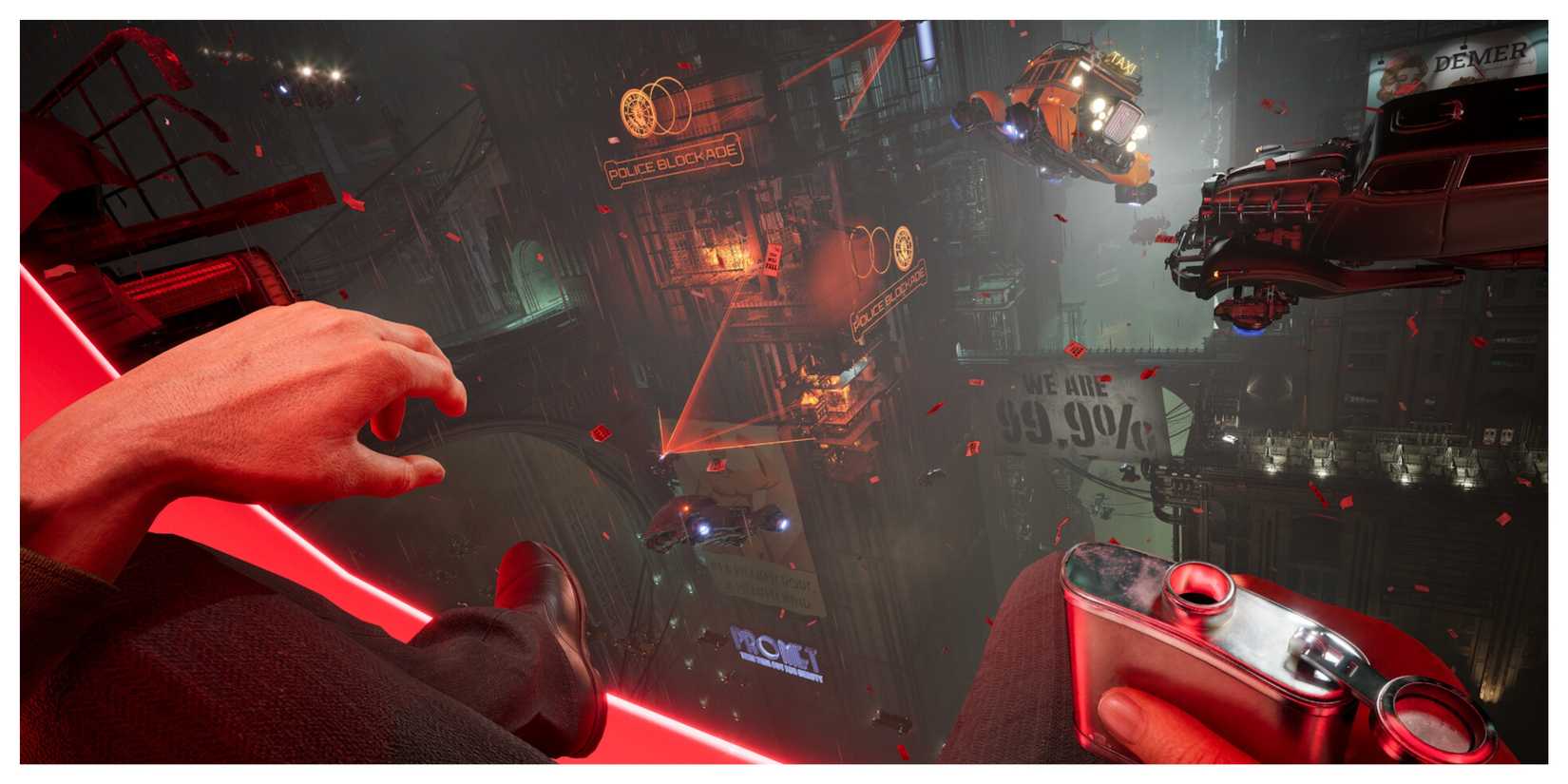 Nobody Wants To Die - Steam Screenshot (Looking Over The City)