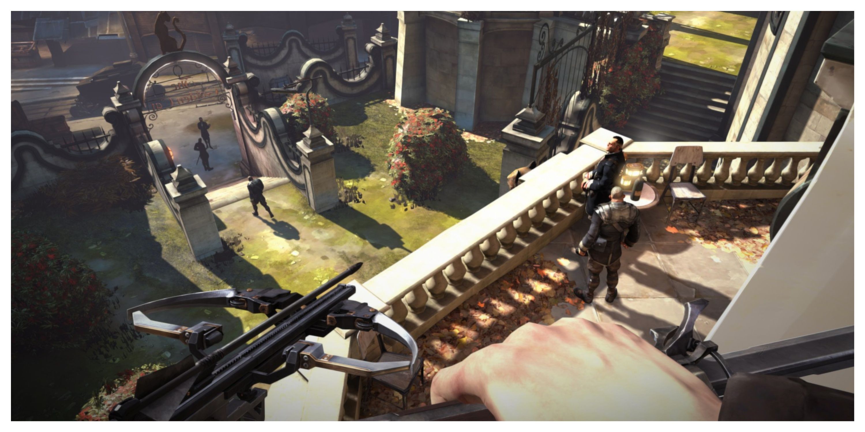 Dishonored - Steam Screenshot (Overlooking Enemies)