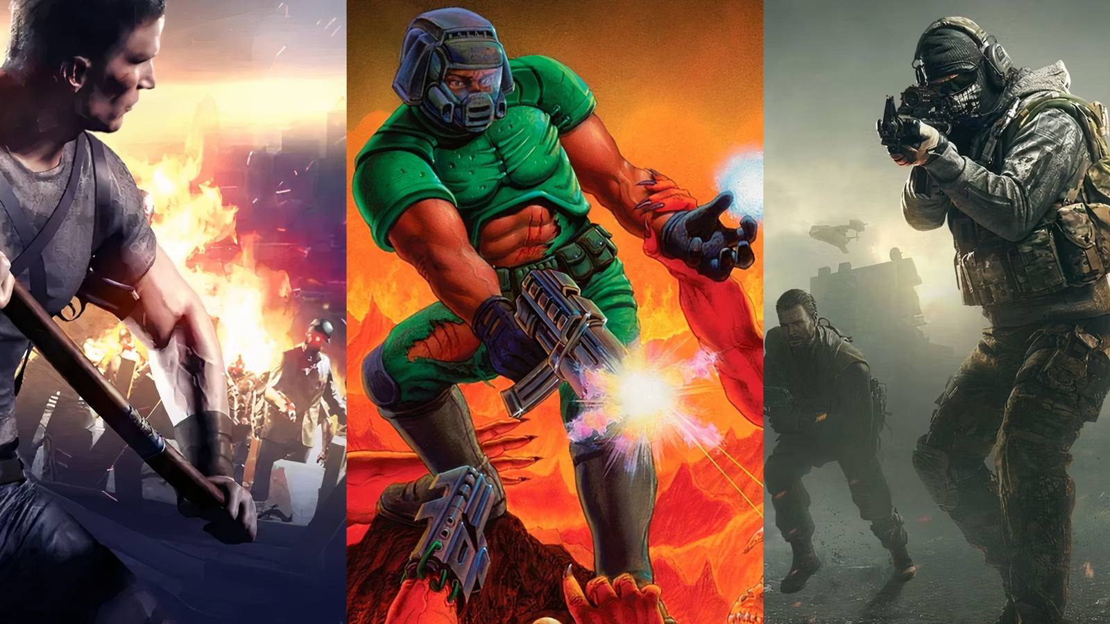 feature image for best FPS games on iPad.
