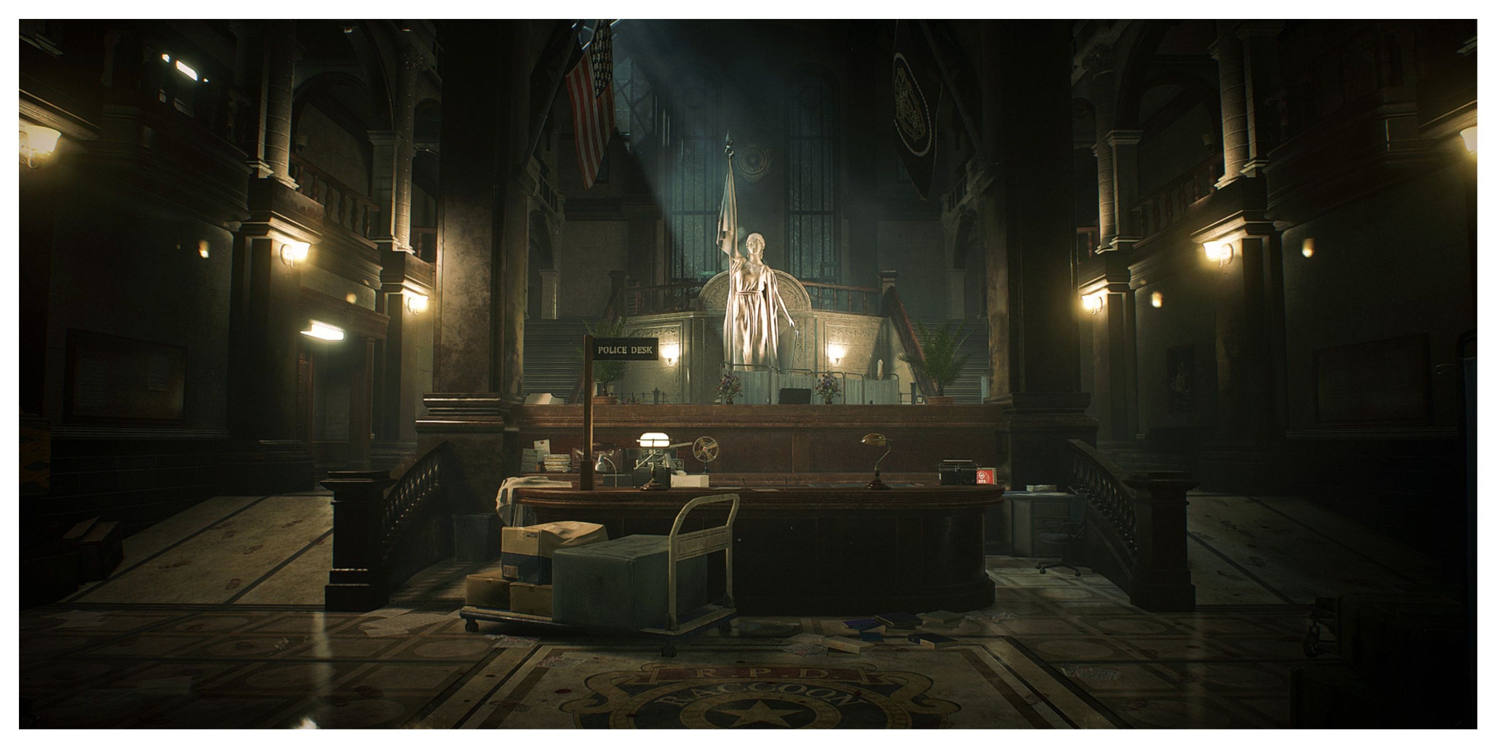 Resident Evil 2 (2019) - Steam Screenshot (Raccoon City Police Station)