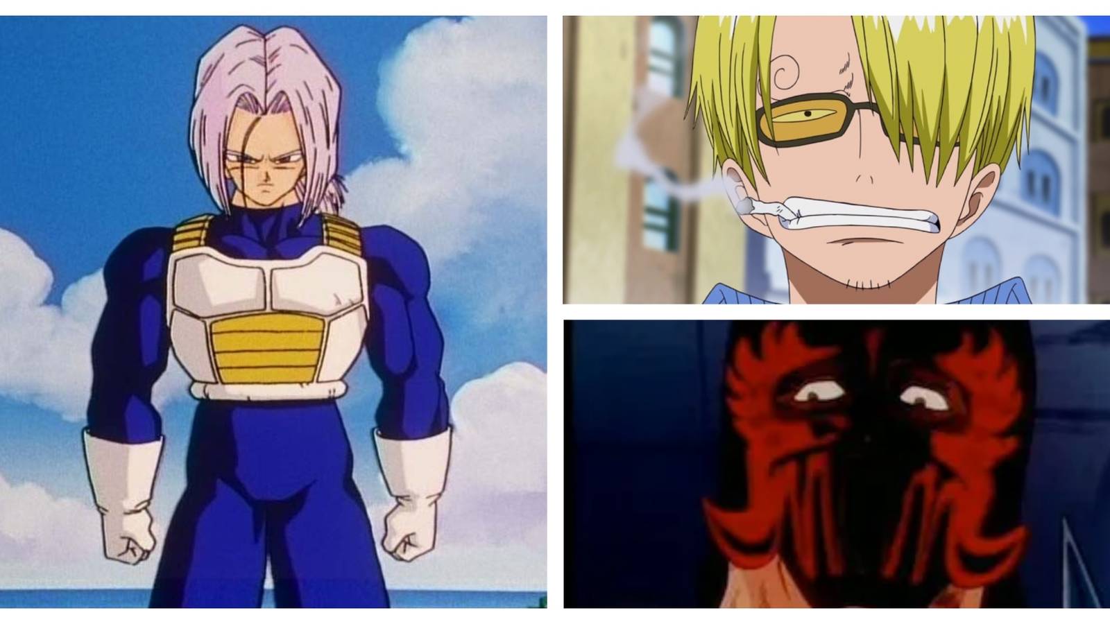 Trunks, Sanji, and Jagi