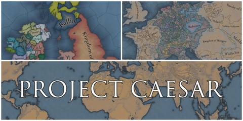 New Project Caesar Nations in Europa Universalis 4