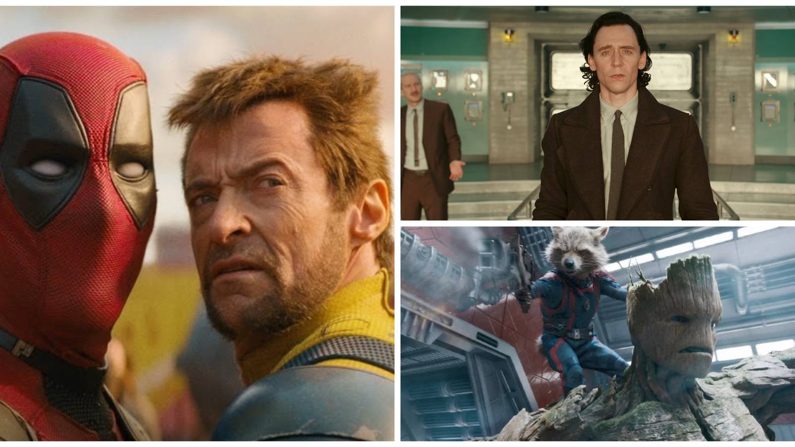 deadpool & wolverine, loki season 2, guardians of the galaxy 3