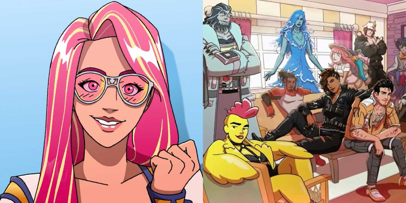 The main characters from Date Everything