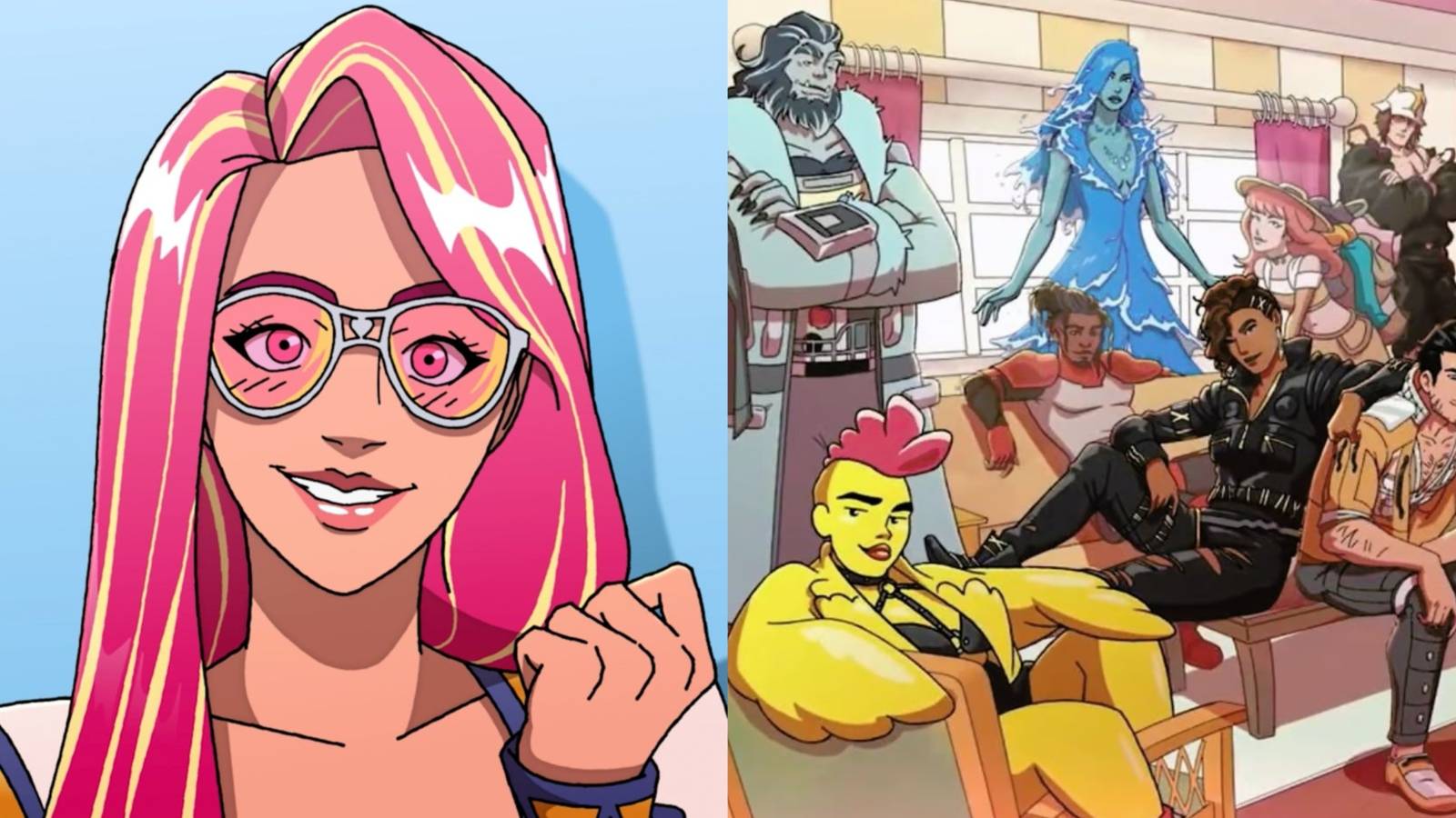 The main characters from Date Everything