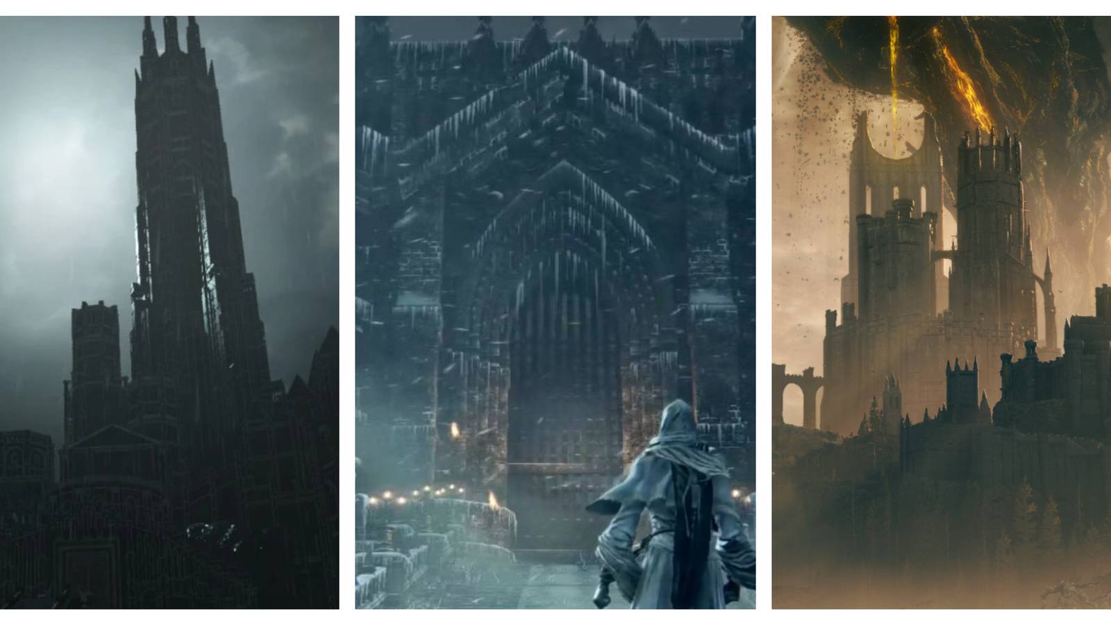 Drangleic Castle Cainhurst Castle and Shadow Keep