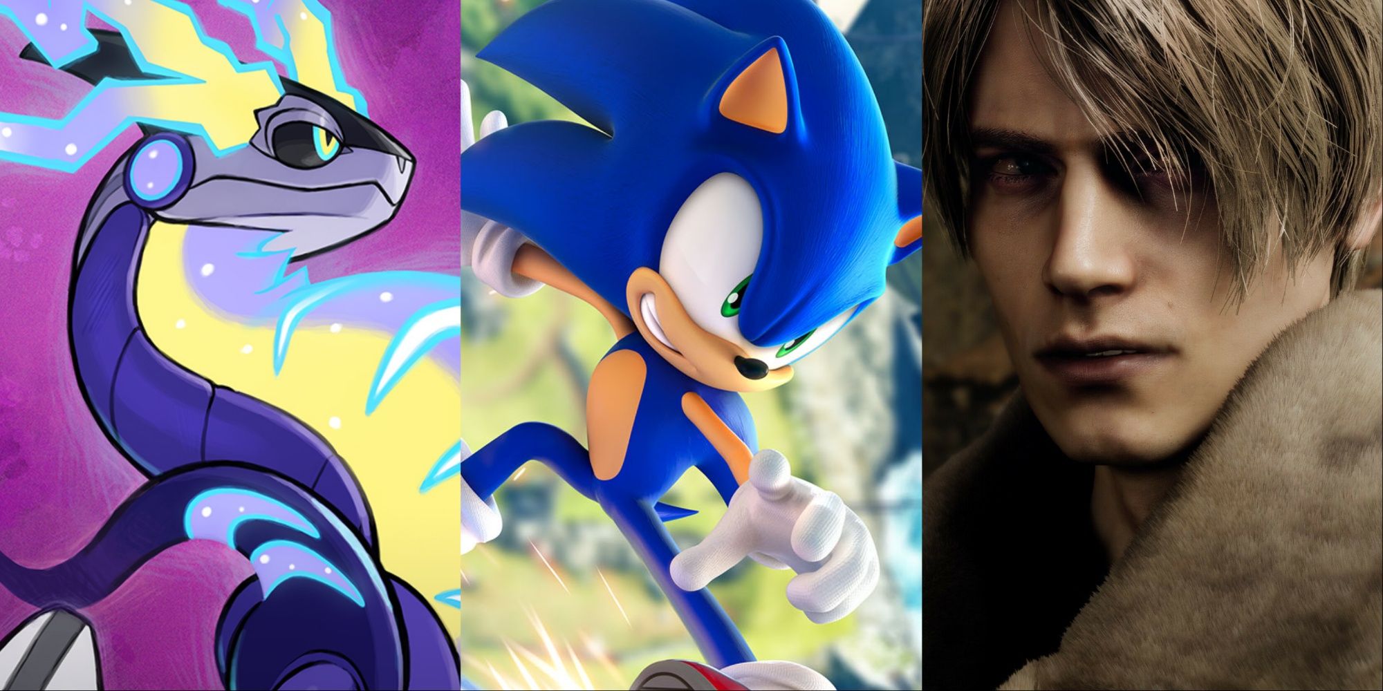 Pokemon Violet, Sonic Frontiers, Resident Evil 4 Remake – Featured Image