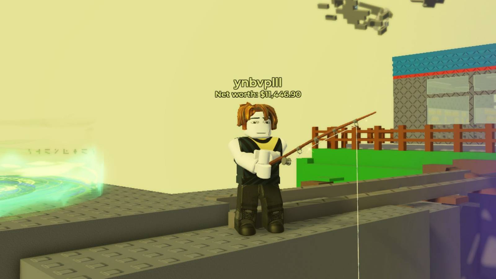 Void Fishing character