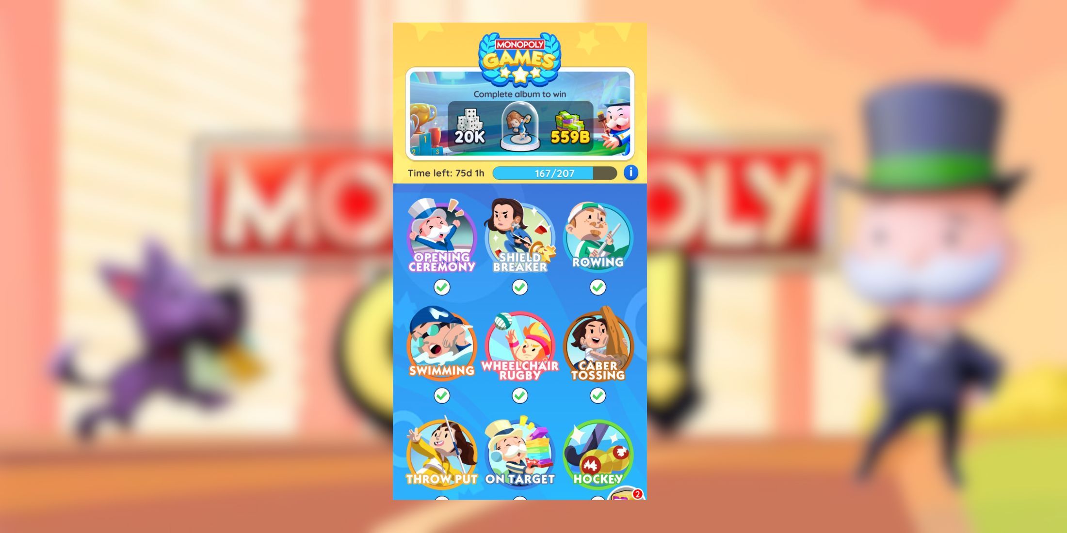 Monopoly GO: Monopoly Games Stickers And Rewards