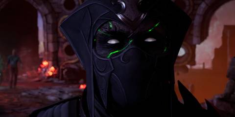 Noob Saibot from Mortal Kombat 1: khaos reigns