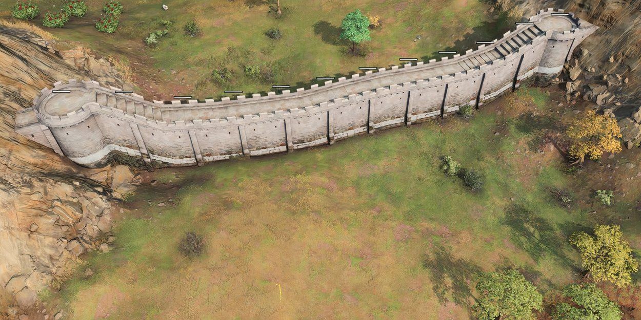 Mountain Pass with Walls mod for Age of Empires 4