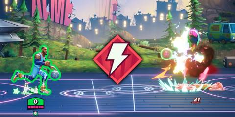 Multiversus - Lebron Static Electricty Perk