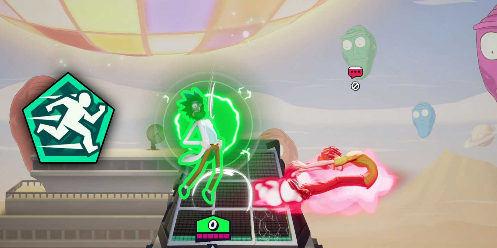 Multiversus - Rick Sanchez Speed Force Assist