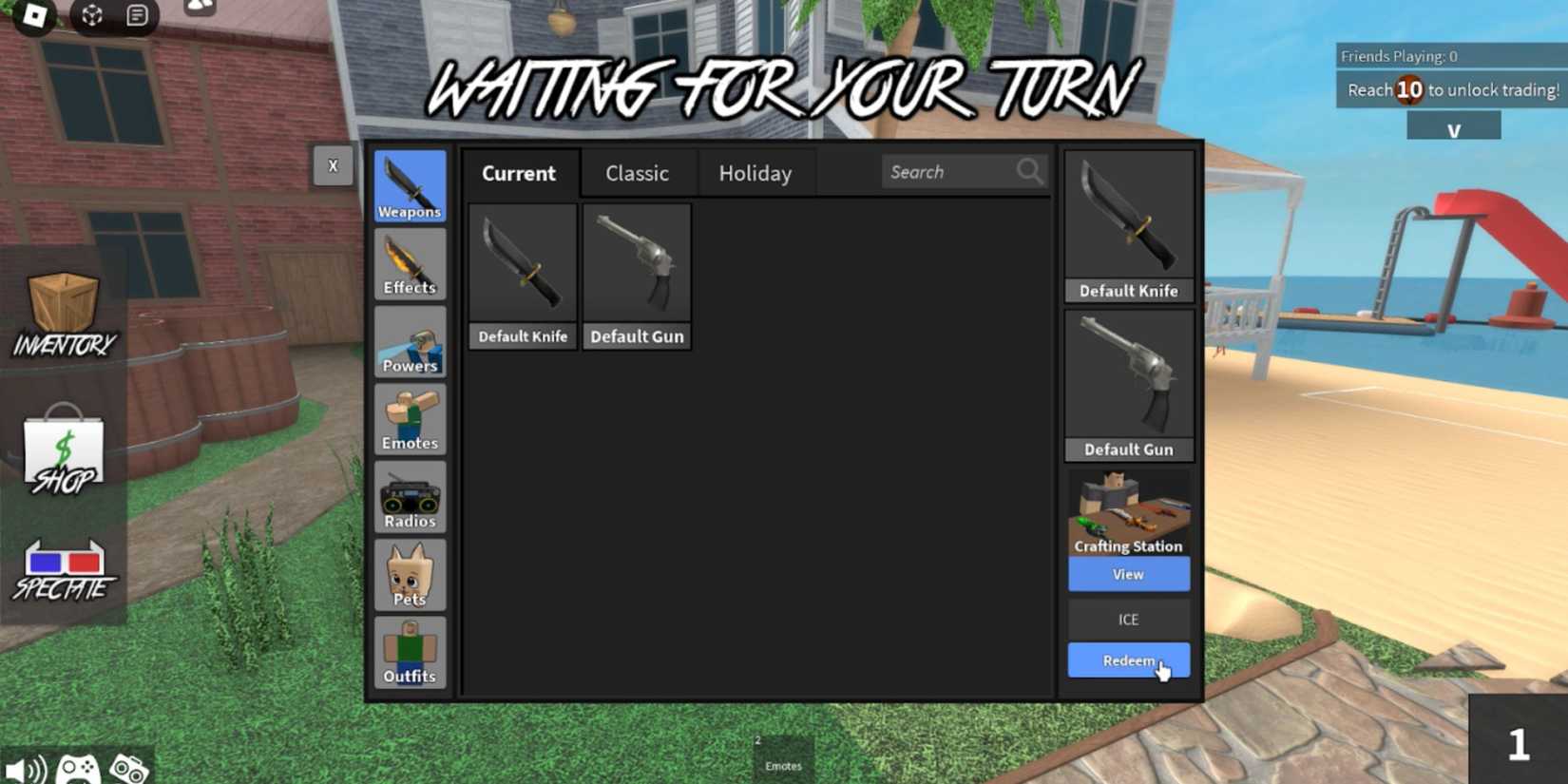 Murder Mystery 3 the codes tab