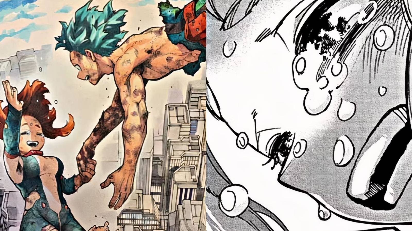 My Hero Academia Chapter 428_ Deku And Ochaco's Feelings