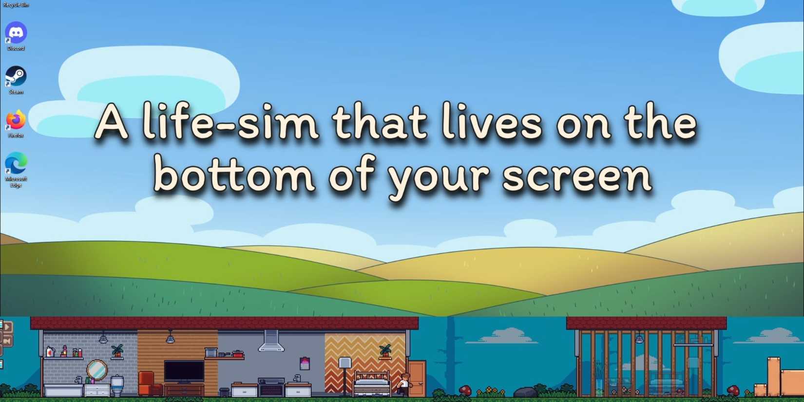 my little life as a game that lives at the bottom of your screen