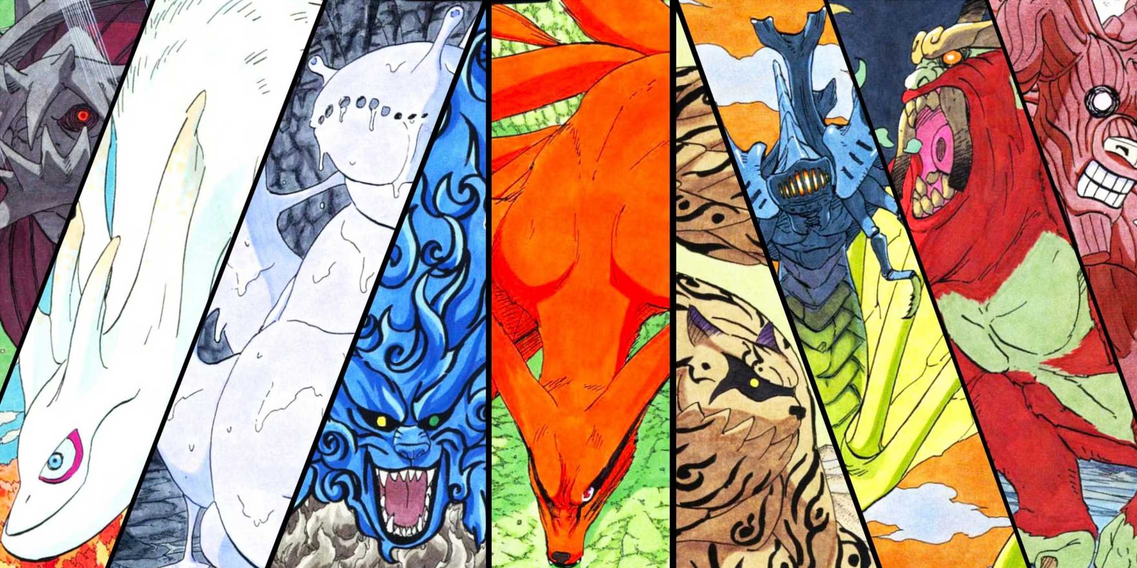 Naruto e as Bestas com Caudas