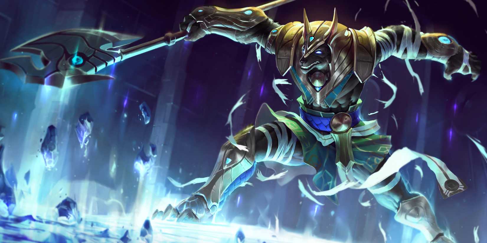 Nasus Splash Art in League of Legends