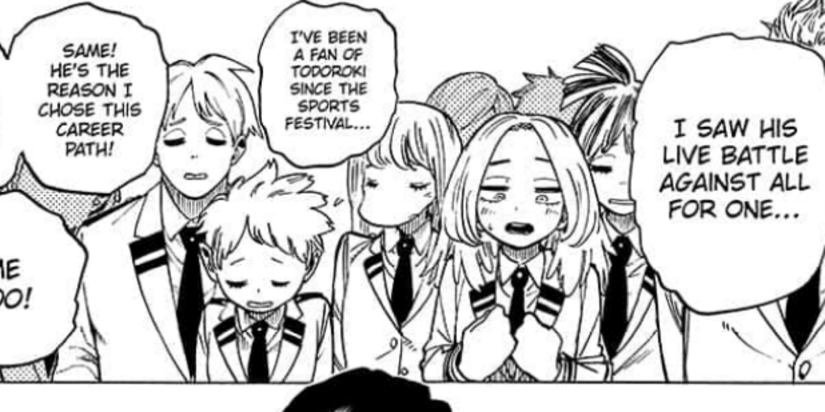 My Hero Academia Chapter 428: Deku And Ochaco's Feelings