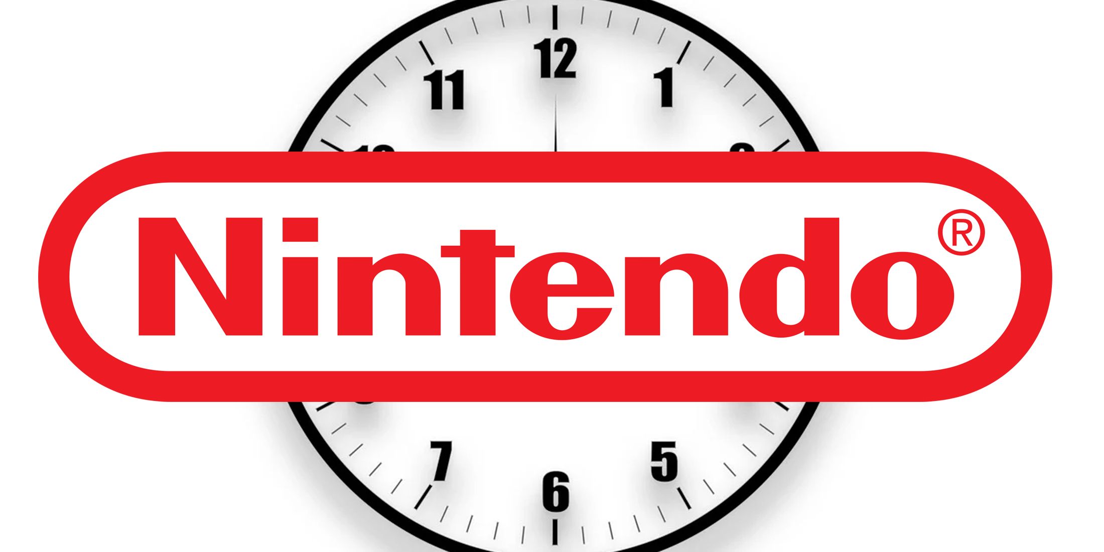 Nintendo Longer Development Logo Clock