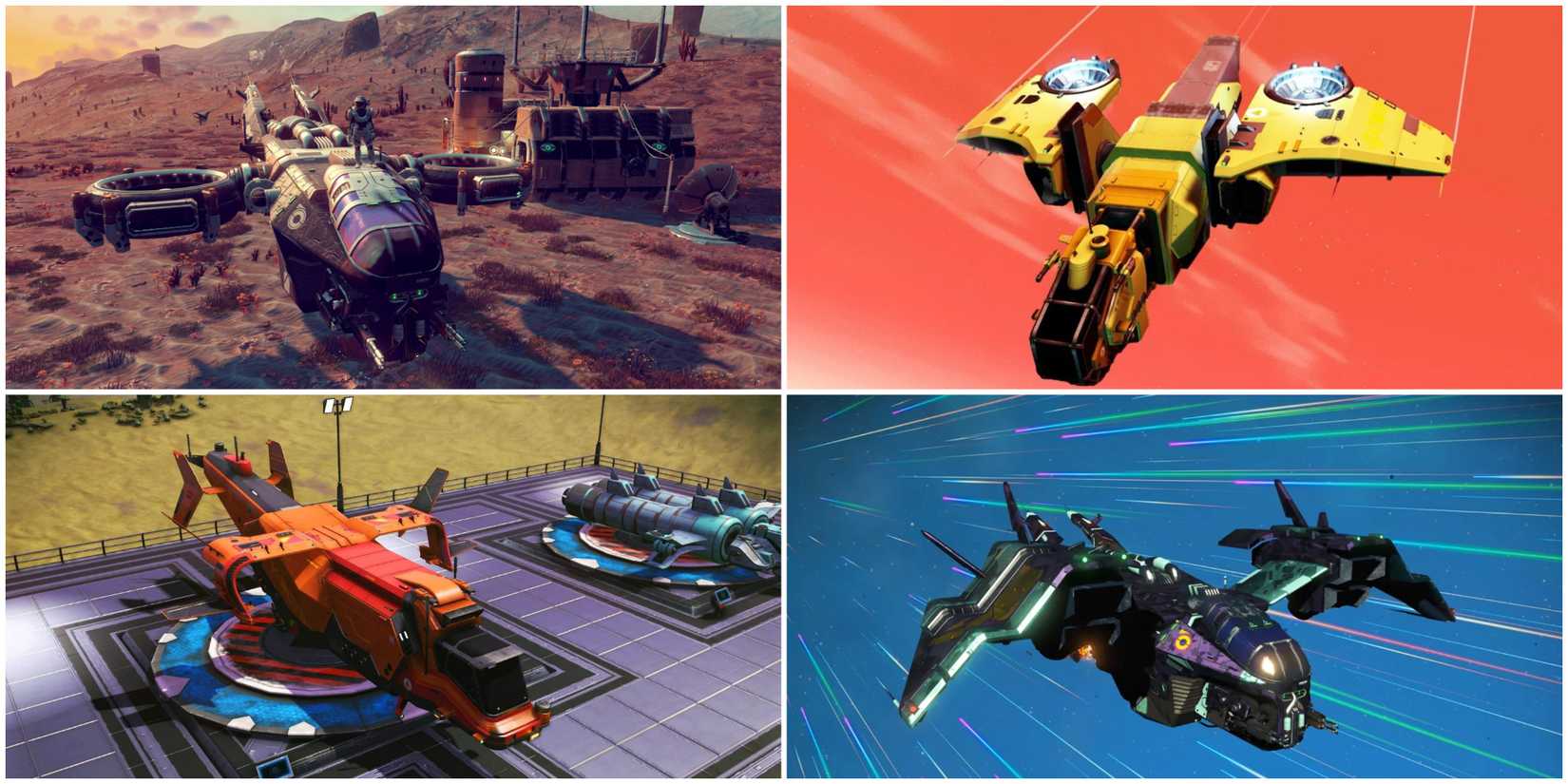 images of No Man's Sky Hauler Ships