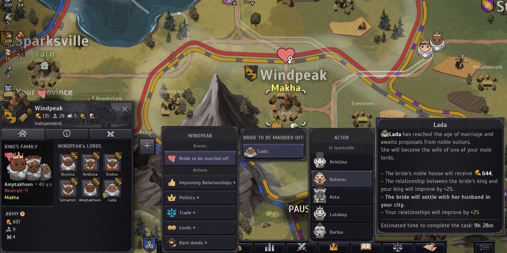 Norland How to Arrange a Marriage With A Foriegn King