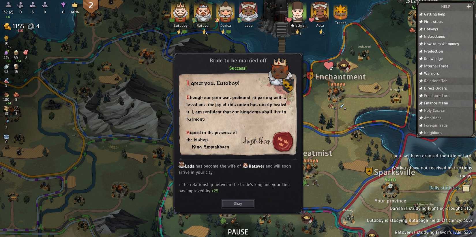 Norland Mariage Declaration