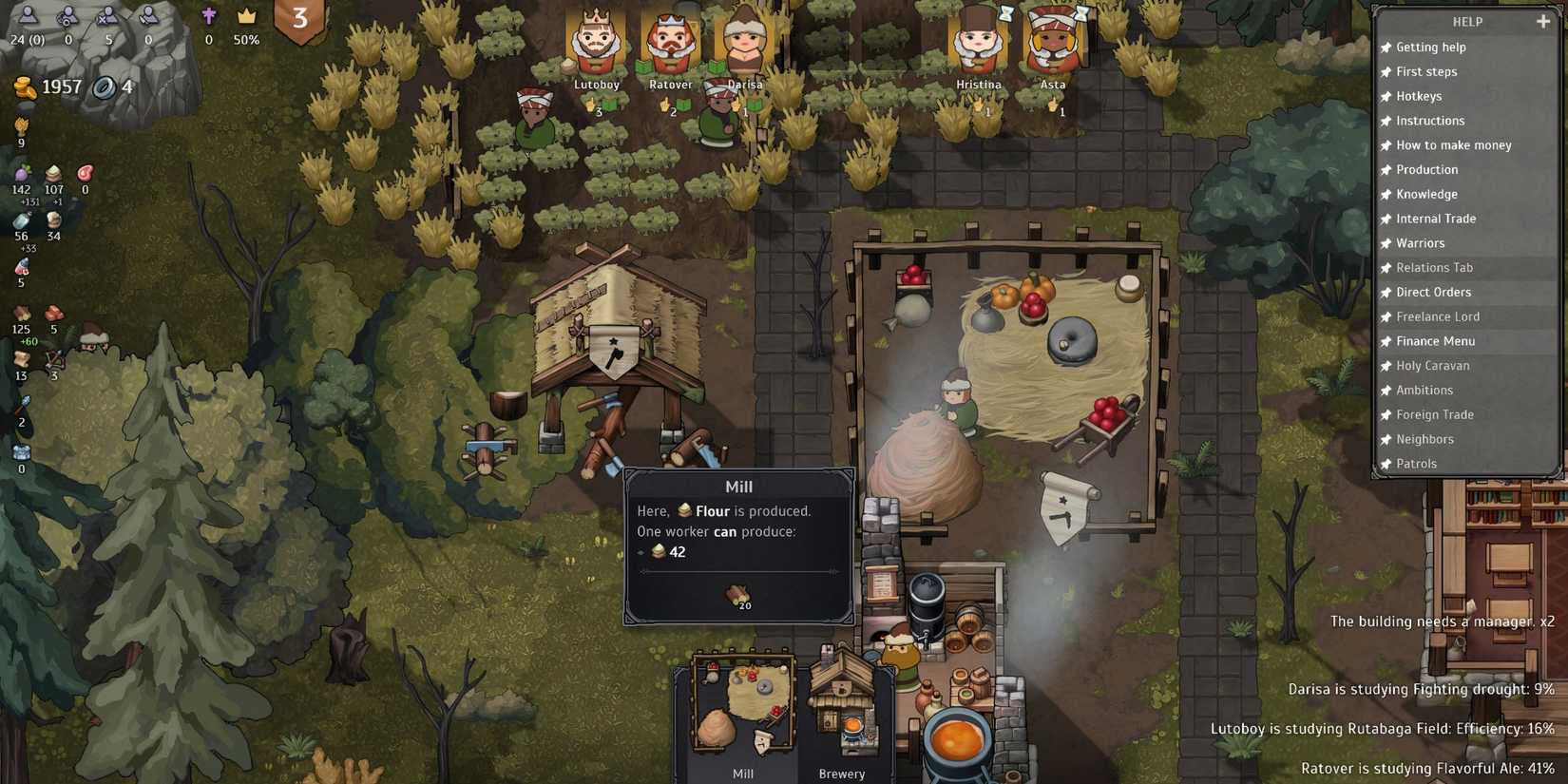 Norland Mill Surrounded By Roads