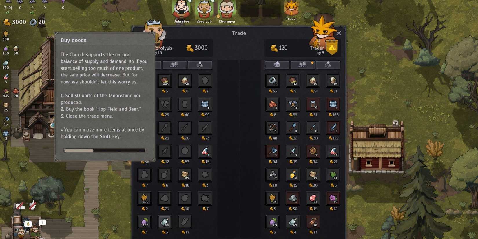 Norland Tutorial Buy Goods Trade