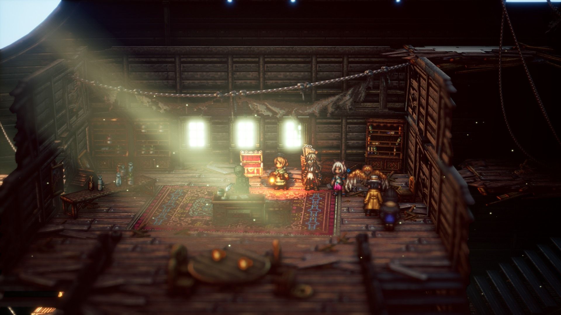 Octopath Traveler 2 Shipwreck