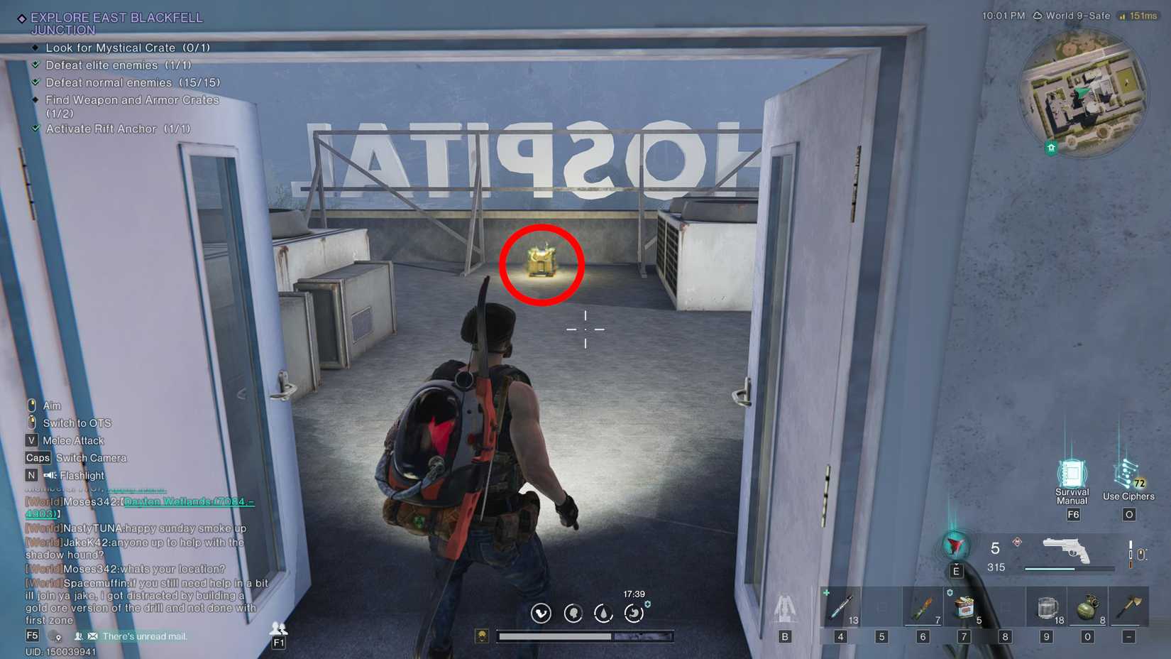 once human explore east blackfell junction