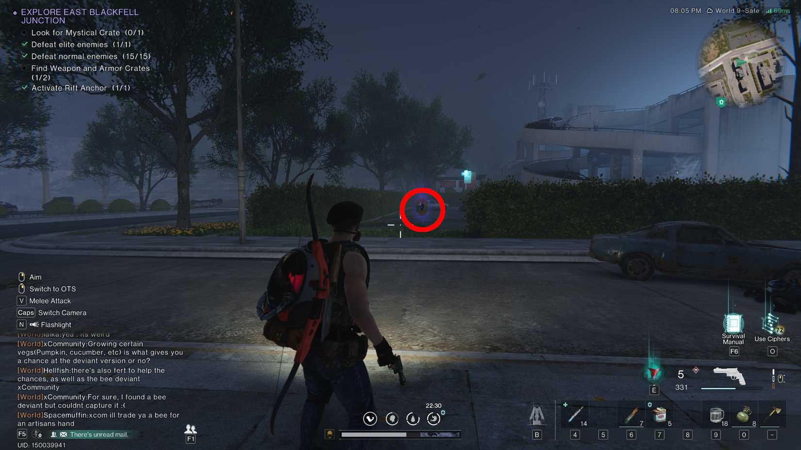 once human explore east blackfell junction