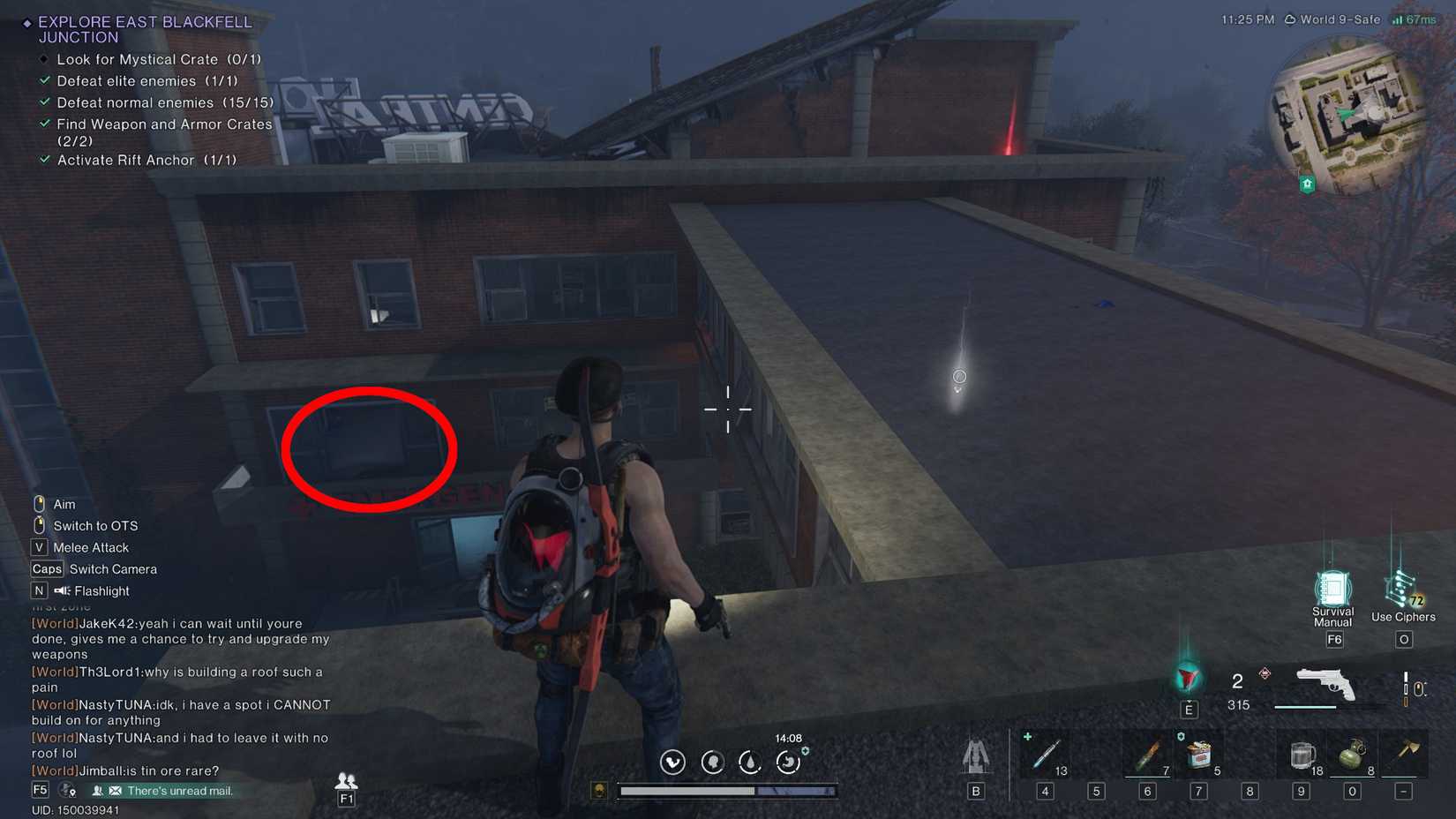 once human explore east blackfell junction